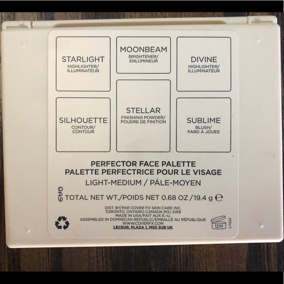 Cover FX Perfector Face Palette Light-Medium - Picture 5 of 5